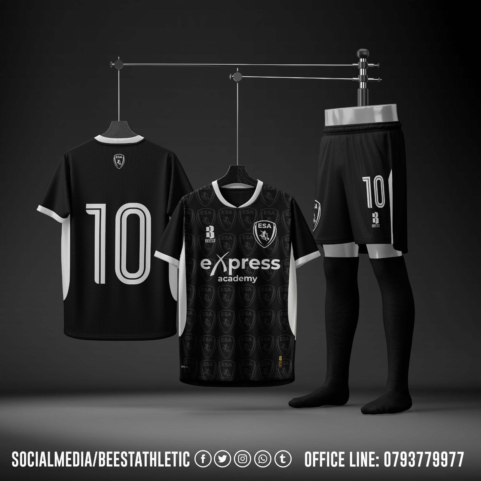 Express Academy Beest Athletic Black Set